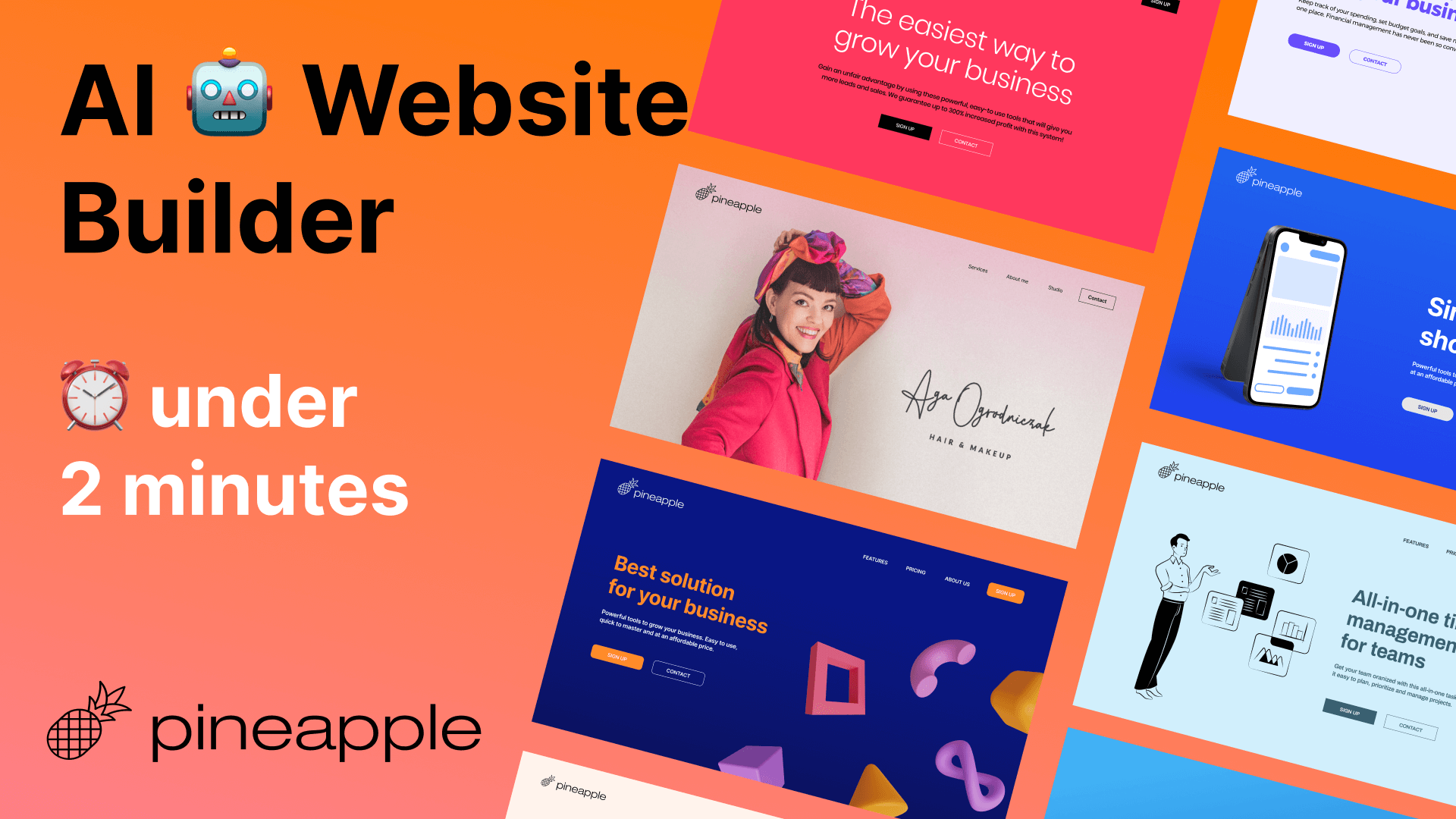 Pineapple Builder - AI WEBSITE BUILDER